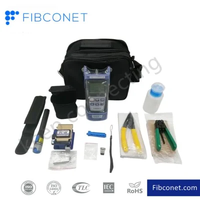 Fibconet FTTH Kit di strumenti per fibra ottica Borsa Strumento mannaia per fibra ottica
