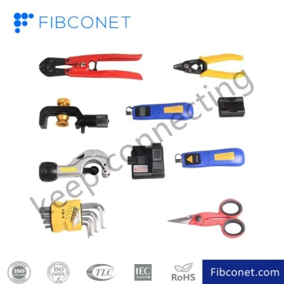 Fibconet conveniente cassetta degli attrezzi per giunzione in fibra ottica FTTH Kir