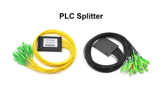 Lo splitter PLC ottico FTTH può fornire modulo ABS/mini modulo/modulo LGX/montaggio su rack/splitter dispositivo nudo